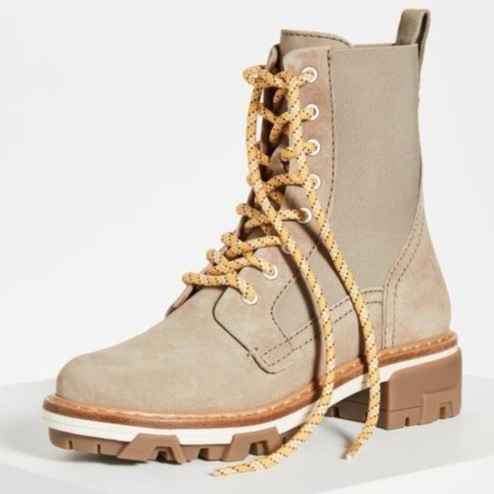 Rag & Bone Shiloh Suede Combat Boots - Size 7.5 - Like New